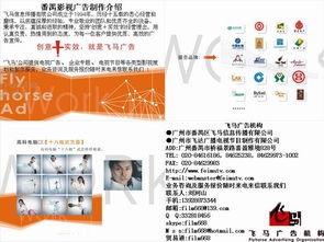影视广告制作与媒体代理服务规格、型号及价格详解